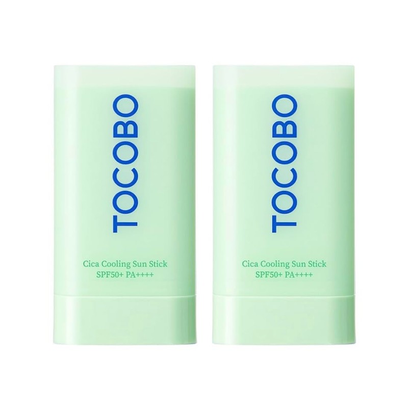 TOCOBO Protector Solar en Barra con Efecto Refrescante, Paquete de