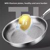 Cowenhey Titanium Pan with Hammer & Lid & Shovel, Titanium