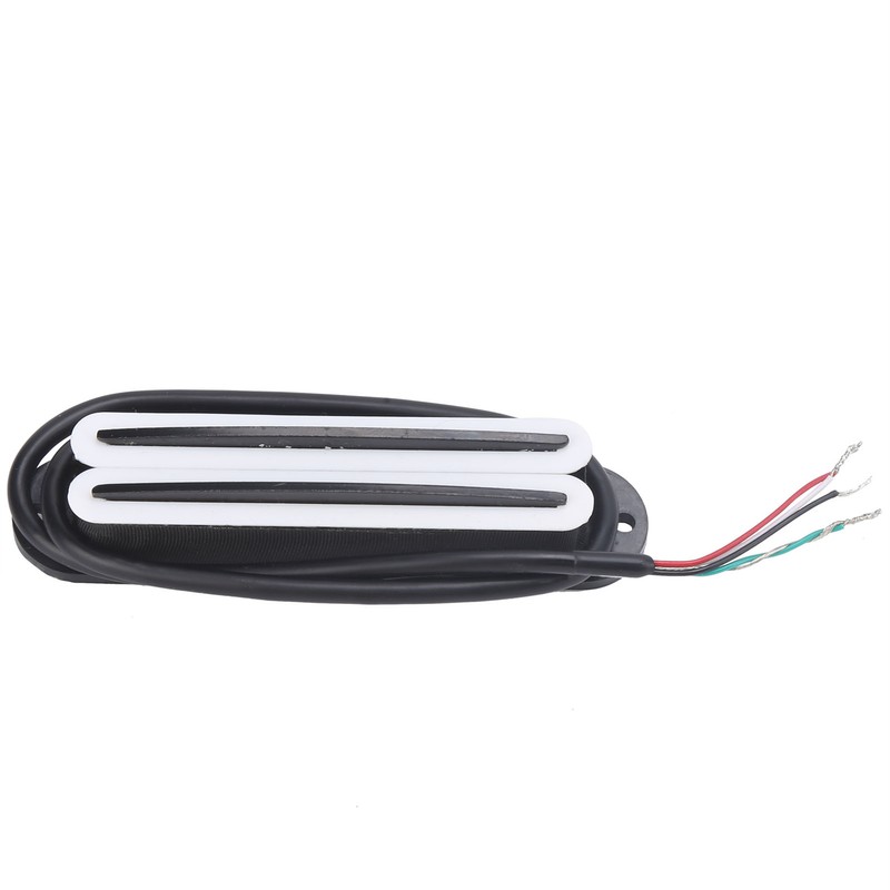 11K Dual Hot Rail Humbucker Pickup Ceramic Magnet ABS Electric