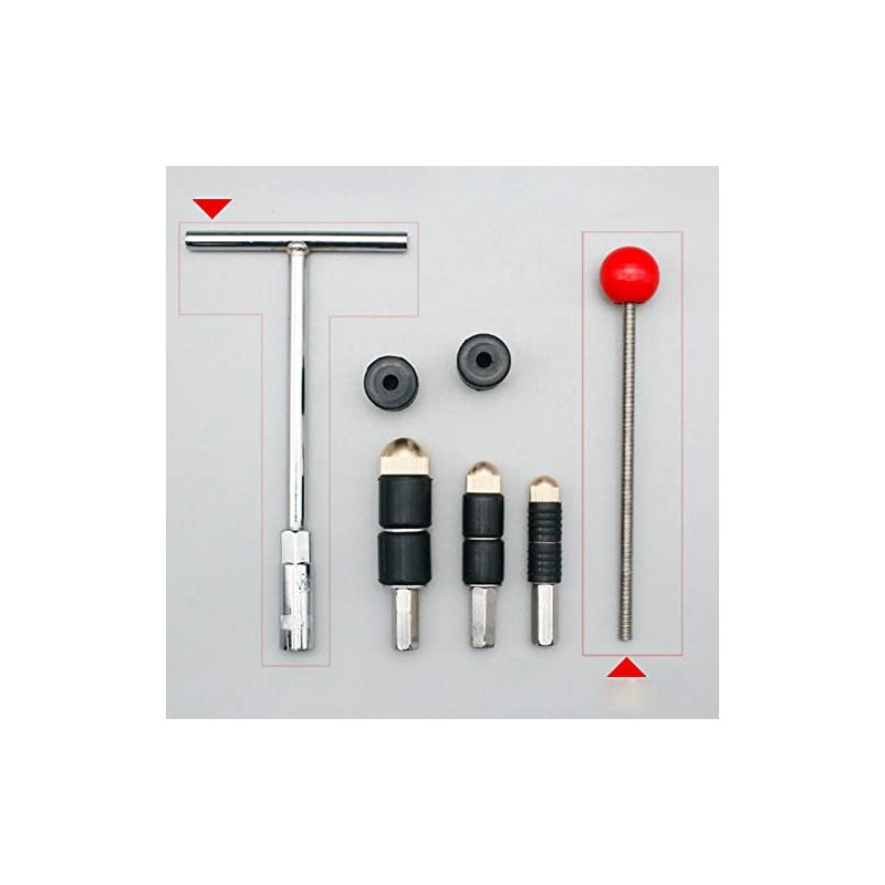 Aguja de Parada de Agua PPR, Acero Inoxidable, Kit con