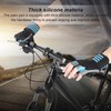 Half Finger Adjustable Cycling ShockAbsorbing Gloves AntiSlip Bicycle Gloves Blue(Blue