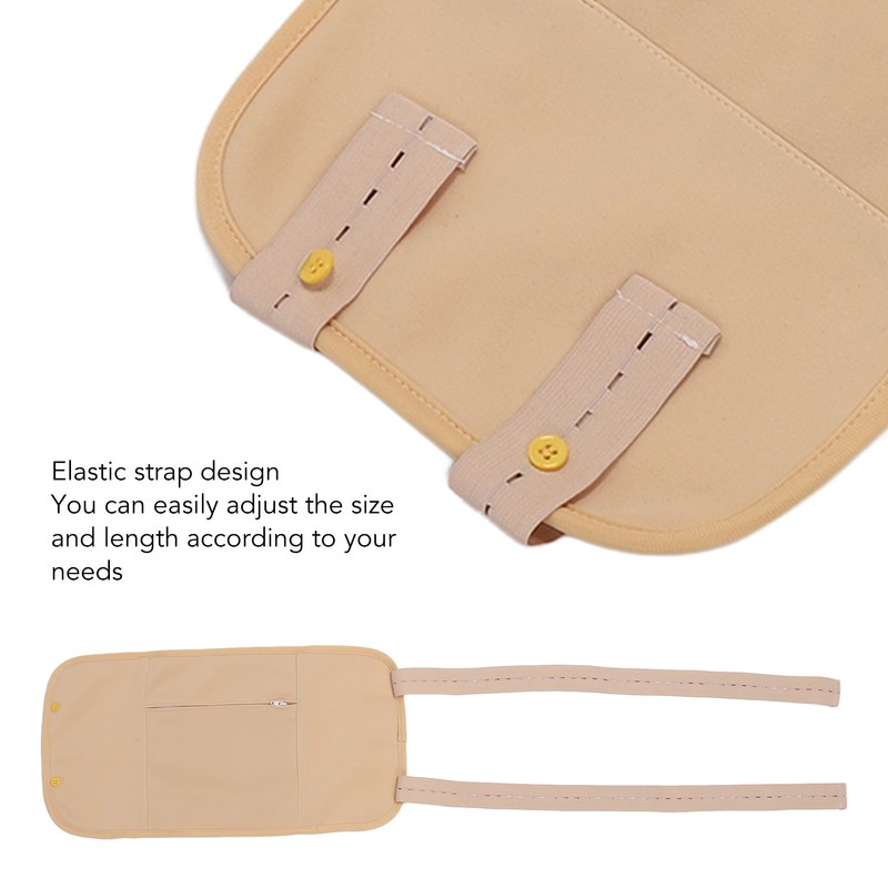 4pcs Castor Oil Packs Set Adjust Straps Prevent Leakage Washable