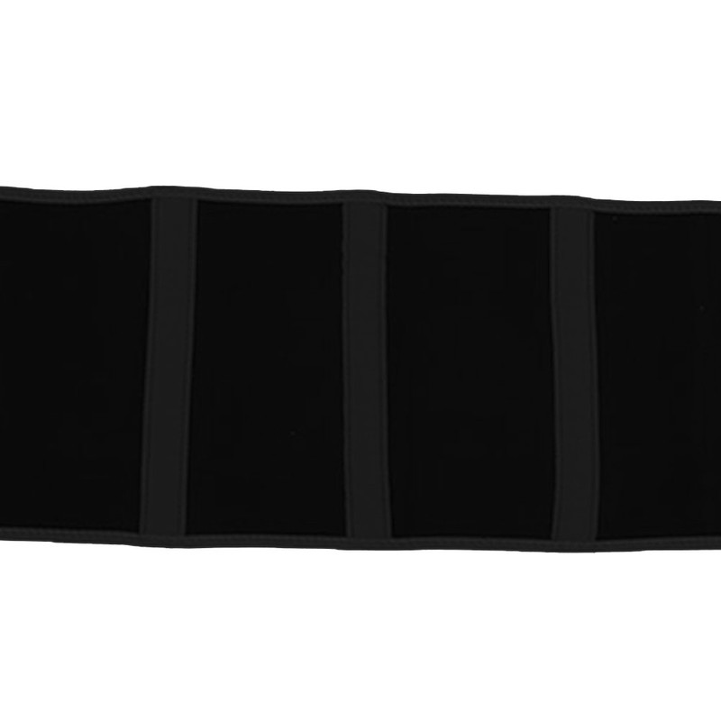 Breathable Mesh Support Exercise Belt Adjustable Waistband Fitness Waist ProtectorBlack