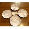 Tommy Bahama 8 pc TOMMY BAHAMA Set MELAMINE Gray Grey