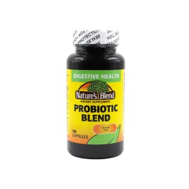 Nature's Blend Probiotic Blend 2 Million Cfu 100 Caps, White