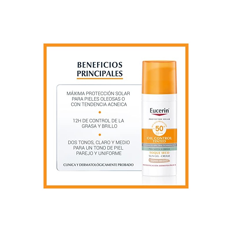Kit Eucerin DermoPure Gel Limpiador Facial, 200 ml Eucerin Sun