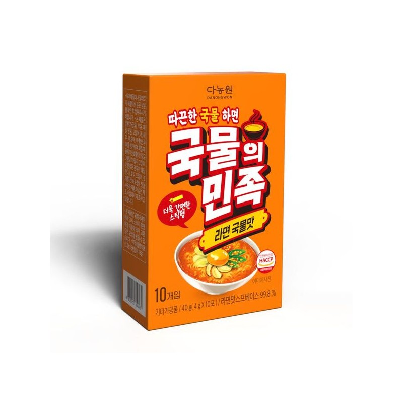 NS Home Shopping 다농원 국물의 민족 라면 국물맛 10개입 x