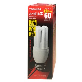Toshiba Neoball Z CFD12EL Bulb 60W Shape Bulb Color D Shape 3 Wavelength Bulb Color