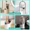 Toothbrush storage rack 360 Rotating Beauty Brushes Storage, Makeup Brush
