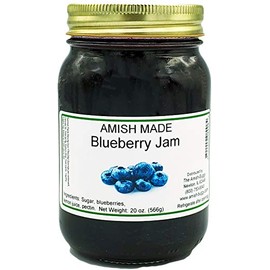 Amish Blueberry Jam - Two 18 Oz Jars