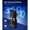 128GB Digital Voice Recorder - 1536kbps Dictaphone Digital Voice Activated