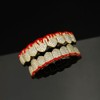 Grillz Vampire Teeth Silver Grills for Your Teeth Diamond Grillz