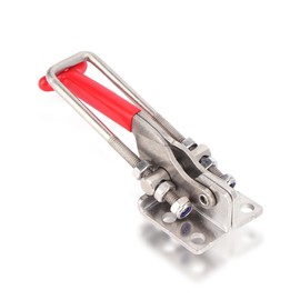 Joyzan Toggle Clamps Latch, Self Lock U Bolt Hasp Stainless Steel Adjustable Quick Release Hardware 705.5lb Holding Capacity Smoker lid Toolbox Case Industrial EquiIpment Tire Carrier Boxcar Machine