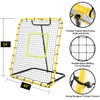Baseball Rebounder Net - 4x4.5FT Baseball Pitchback Net for Pitching