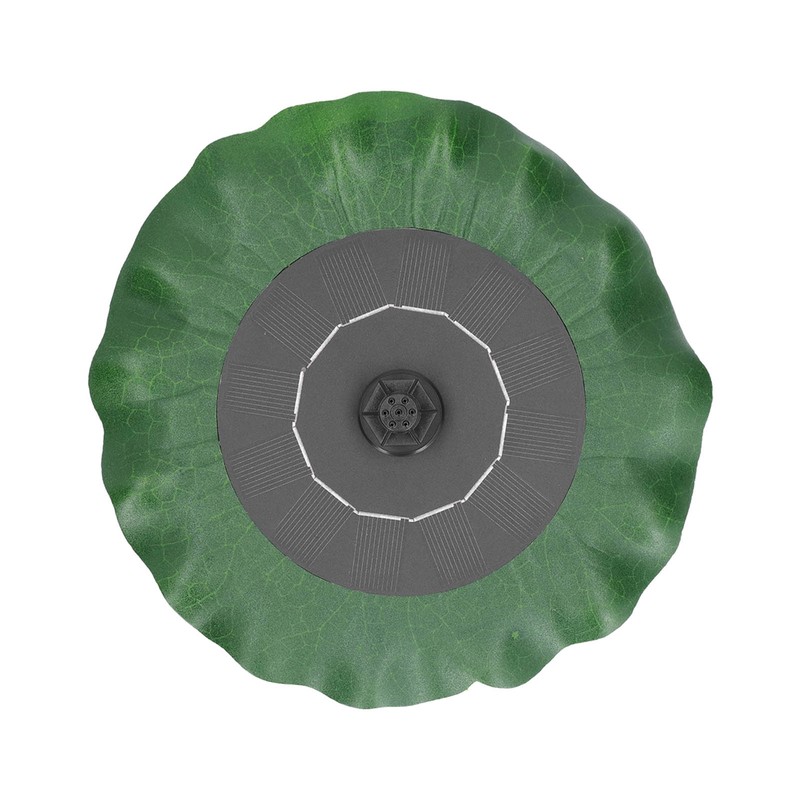 Lotus Leaf Floating Fountain Low Water Protection ABS Floating Solar