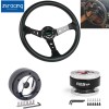 ANNX 14“ Steering Wheel+Quick Release+Hub Adapter 186H For Volkswagen VW