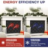 Magnetic Fireplace Cover for Energy Saving, Magnetic Fireplace Blanket for