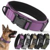 Ledeak Tactical Dog Collar, Adjustable Polypropylene Nylon Dog Collar with