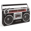 Riptunes Boombox Radio Cassette Player Recorder, AM/FM -SW1/SW2 Radio, Wireless