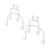 Compactor Set of 2 Belt Hanging Hooks, For use with