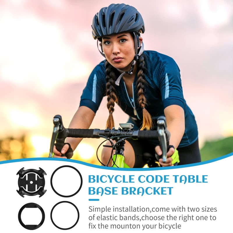Vesaneae Pack of 2 Bicycle Mounts, 360° Rotating Bicycle Stem