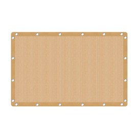 VICLLAX 90% Shade Fabric Sun Shade Cloth with Reinforced Grommets, Outdoor Sun Screen Fabric for Outdoor Patio Garden Pergola Cover Canopy 6x10 FT, Wheat