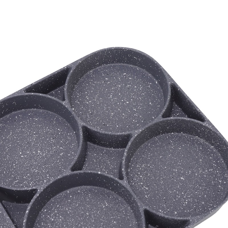 4 Hole Frying Pan Non Stick Heat Resisting Omelet Pan