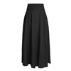 Maxi Skirt Women's High Waist Pockets with Side Slit, Long