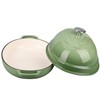EDGING CASTING Enameled Oval Cast Iron Dutch Oven Pot with