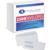 Double Window Security Gummed Check Envelopes - Compatible for QuickBooks