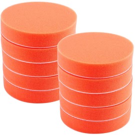 MOLCRE Sponge Buff Set, Electric Polisher, Polishing, Car Wash, Compound, Waxing, Velcro Type, Approx. 4.9 inches (125 mm) (10 Pieces)