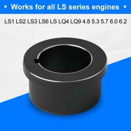 Camotokiit LS Timing Cover Alignment Tool,Front Seal Installer Seal Kit for LS Series Engines LS1 LS2 LS3 LS6 LS LQ4 LQ9 4.8 5.3 5.7 6.0 6.2 (Black)