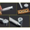 SUPERTOOL Fixing Punch Tool, Eyelets Fixing Grommets Setting Hollow Hole