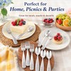 EXZACT 12-Piece Children's Stainless Steel Cutlery Set - 6 Forks,