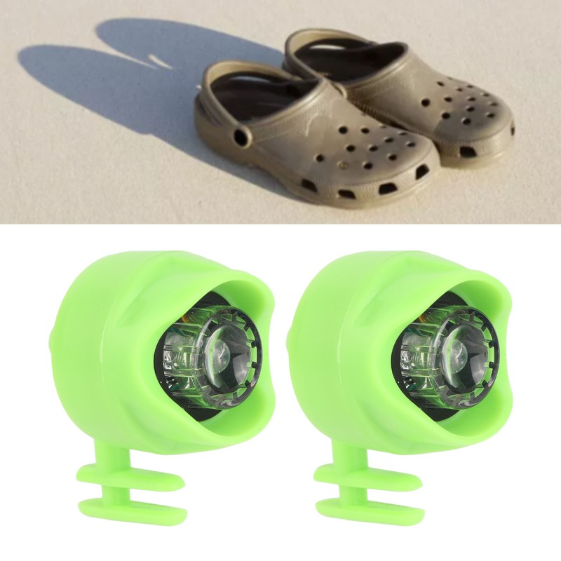 2PCS Mini Shoe Headlights Outdoor Sport Shoe Lamp for Hiking