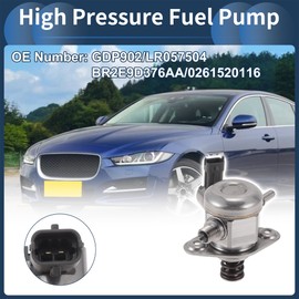 VekAuto High Pressure Fuel Pump for Jaguar XF 2013-2016 2018 XE 2017-2018 2.0L No.0261520116 Fuel Pump Assembly