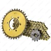 Kit Arrastre Sprocket Para Italika 250z 250 Z Negra 250sz