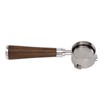 51mm Bottomless Portafilter 3 Ear Stainless Steel Wood Handle Detachable