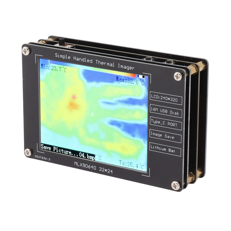 Infrared Thermal Imager Portable DIY LCD Digital High Accuracy Infrared
