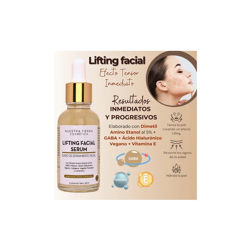 Suero Lifting Facial Inmediato Y Progresivo Tensor Facial Momento de