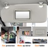 Left Driver Side Sun Visor for 2011-2016 Chevy Cruze Grey