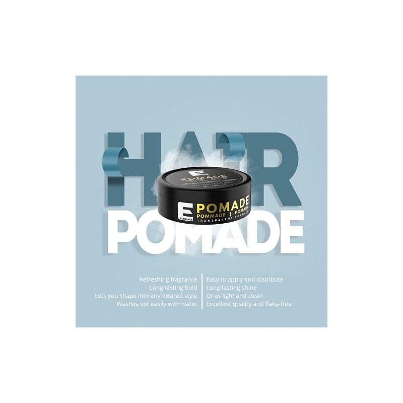 E Elegance Hair Products Original Transparent Hair Pomade, Super Strong