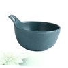 KICHOUSE Portable Stylish Ceramic Salad Bowl Kitchen Bowl for Salad