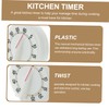 Ciieeo Mechanical Kitchen Timer Manual Countdown Timer Portable Easy to