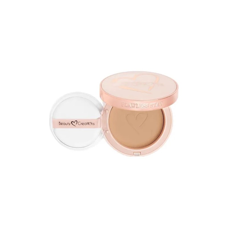 Beauty Creations Base En Polvo Compacto Flawless Stay Tono 5.5
