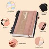 Yoment Refillable Notebooks for Work 5 Subject with Removable Dividers
