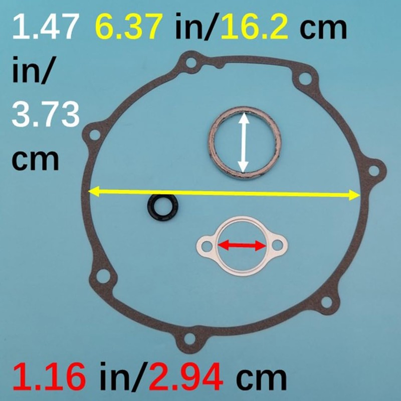 Tuzliufi Complete Top & Bottom End Gasket Kit Set for