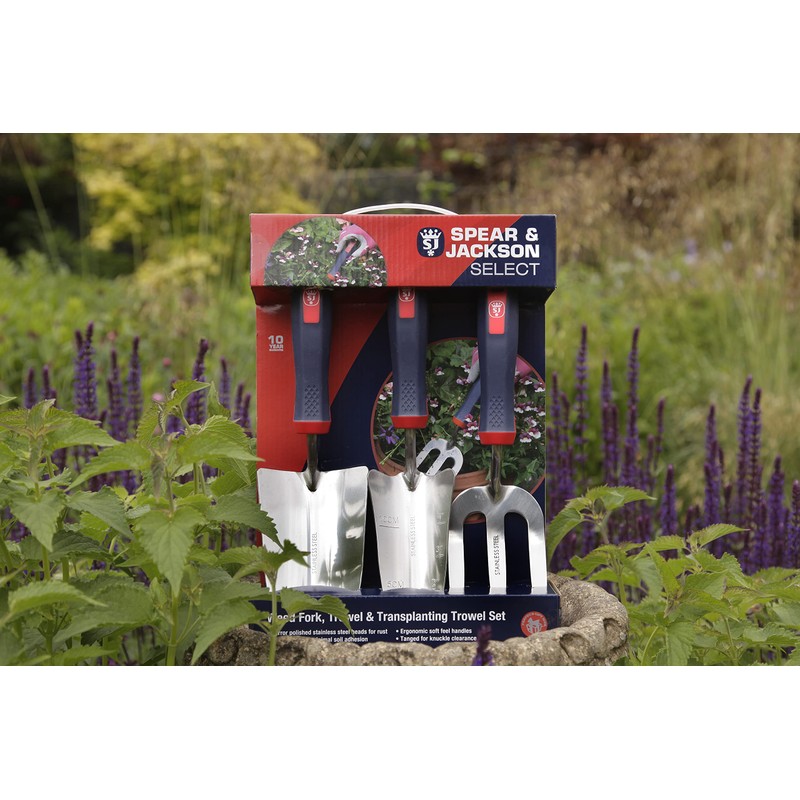 Spear & Jackson SELECT3PS Select Stainless Steel 3 Piece Set