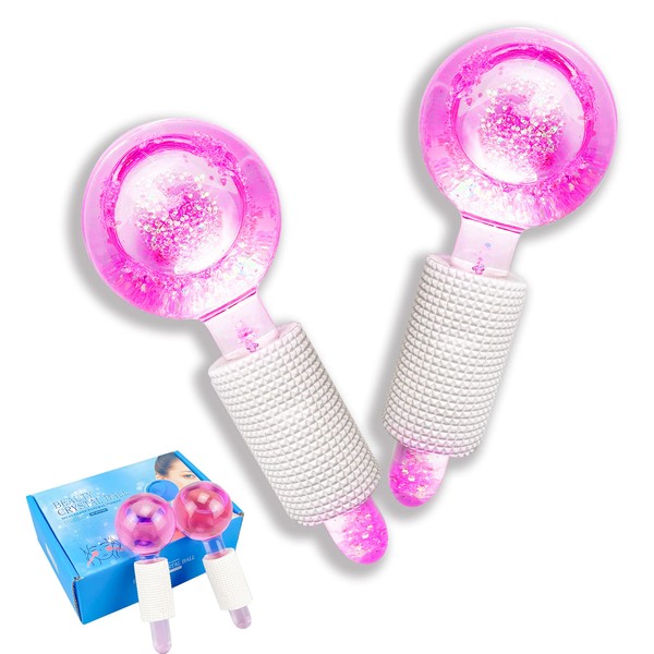 Smasener Ice Globes for Facials, Ice Globes, 2 Pieces Facial