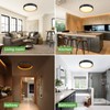 zemty 13inch LED Ceiling Light with Night Light 24W, 1800K/2700K/4000K/6500K